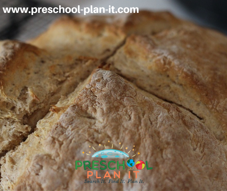 Irish Bread for St Patrick's Day Activities Preschool Theme
