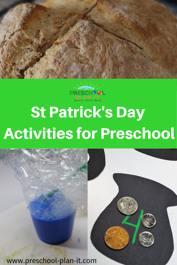St Patrick's Day Activities Preschool Theme