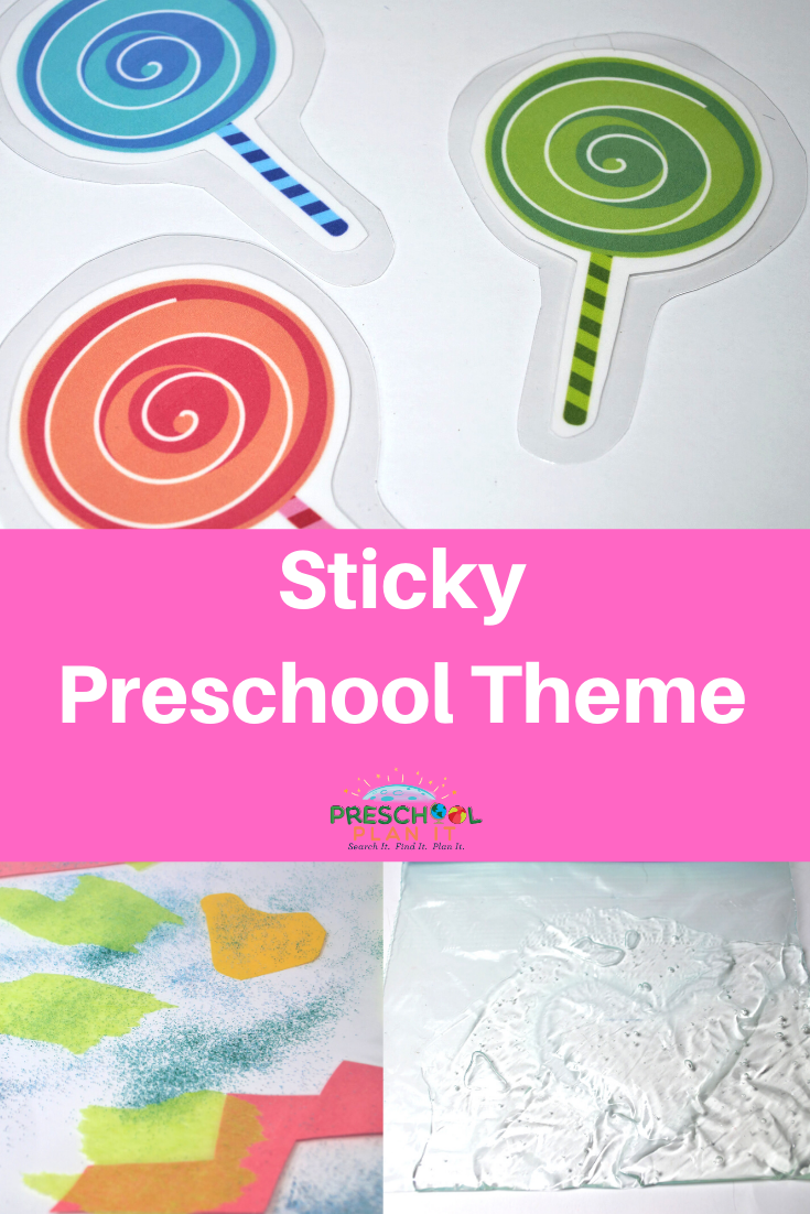 Sticky Preschool Theme
