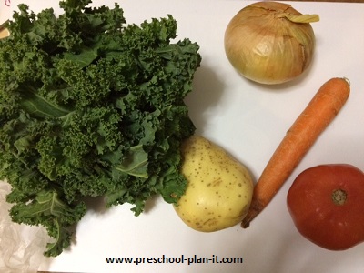 Vegetable Soup in Preschool