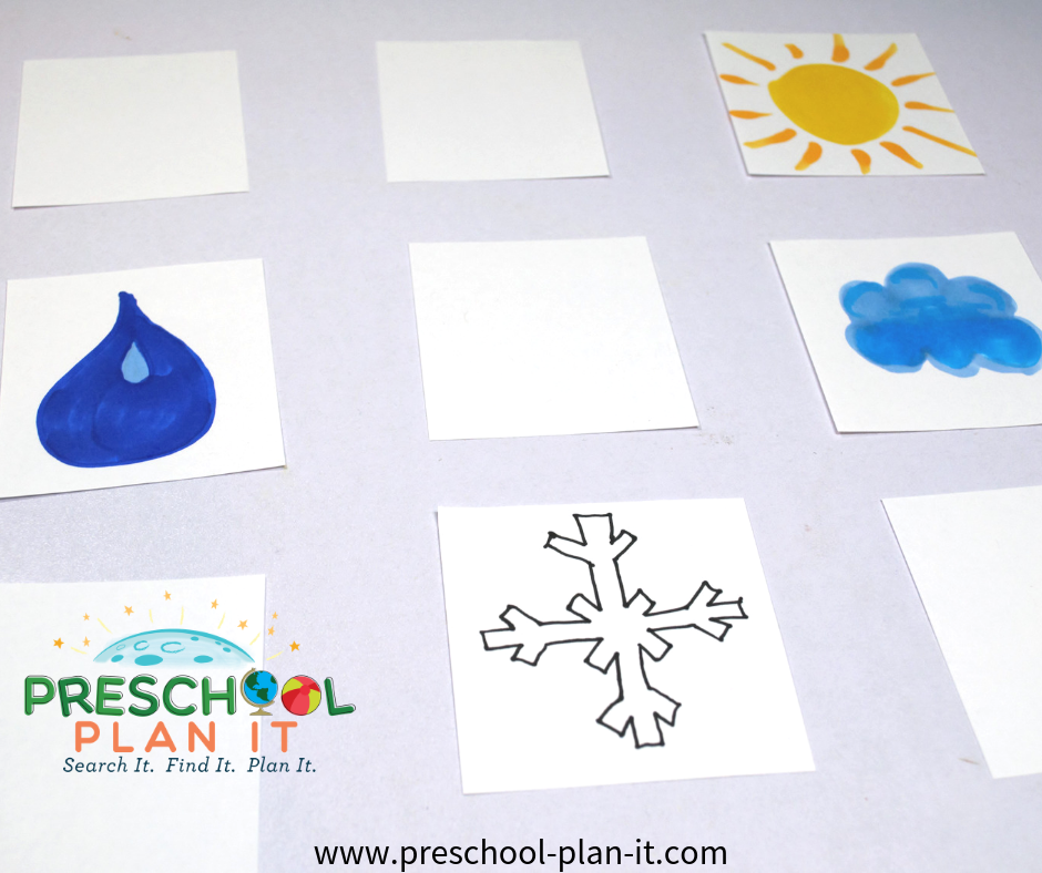 Weather Match Preschool Game