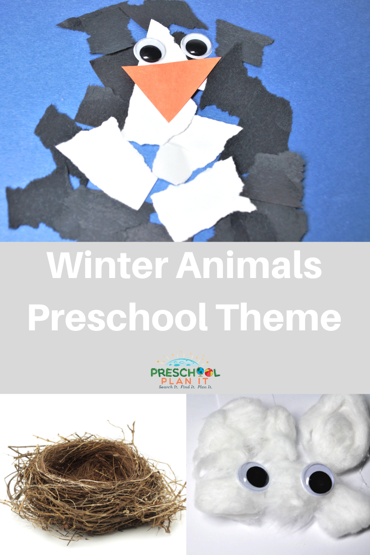 Winter Animals Preschool Theme